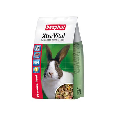 HRANA PREMIUM PENTRU IEPURI XTRA VITAL BEAPHAR 1KG